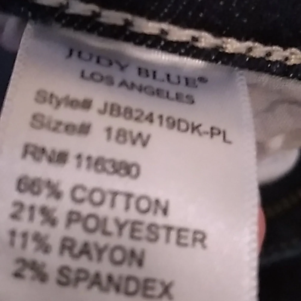 JUDY BLUE JEANS 18W - Picture 8 of 8
